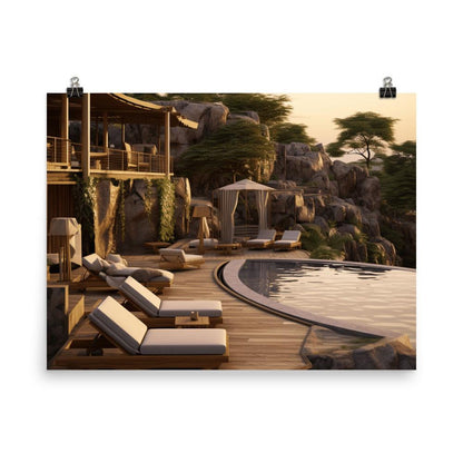 Fotopapier Poster "Luxurious Abodes" - Artexio