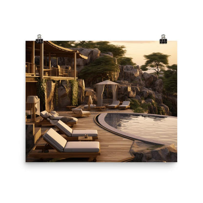 Fotopapier Poster "Luxurious Abodes" - Artexio