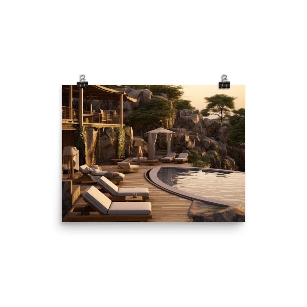 Fotopapier Poster "Luxurious Abodes" - Artexio