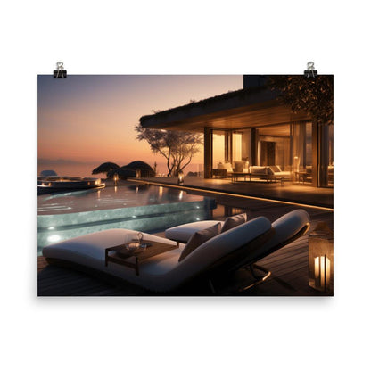 Fotopapier Poster "Majestic Residences" - Artexio