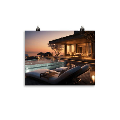 Fotopapier Poster "Majestic Residences" - Artexio