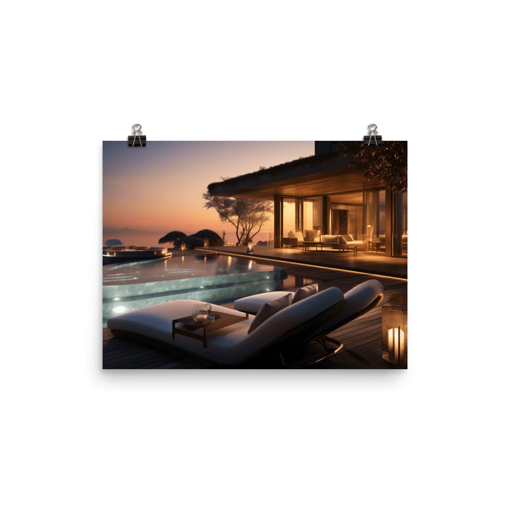 Fotopapier Poster "Majestic Residences" - Artexio