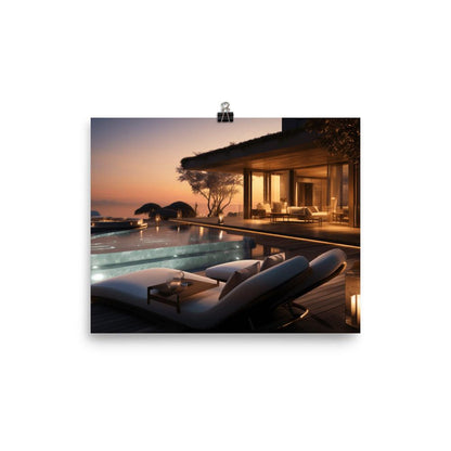 Fotopapier Poster "Majestic Residences" - Artexio