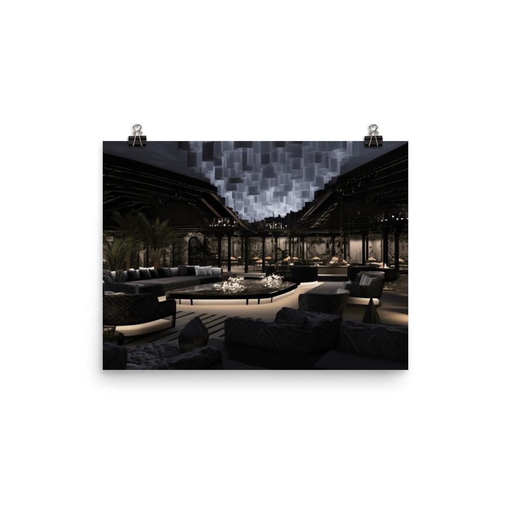 Fotopapier Poster "Palatial Retreat" - Artexio