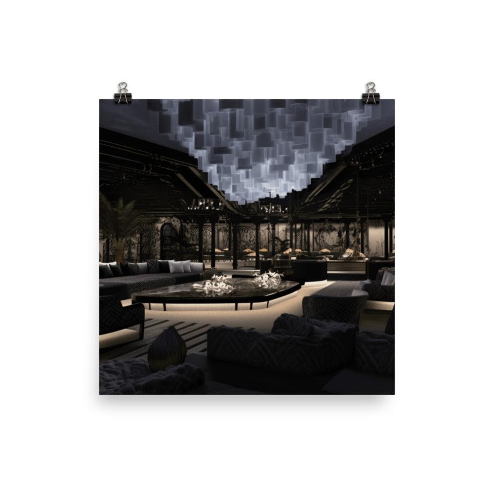 Fotopapier Poster "Palatial Retreat" - Artexio