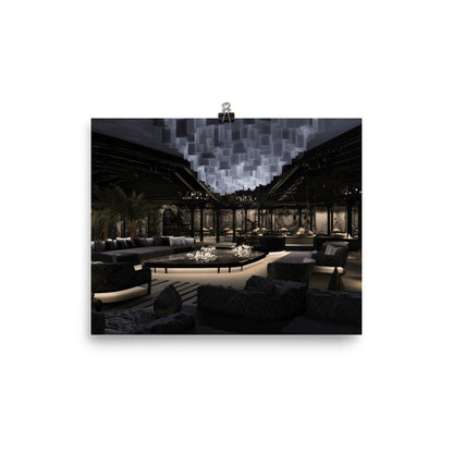 Fotopapier Poster "Palatial Retreat" - Artexio