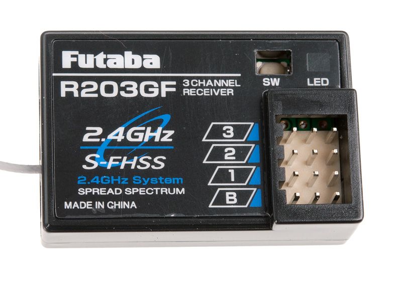 Futaba 3PV Sender 3-Kanal  Combo (2.4GHz / R203GF)_Artexio