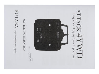 Futaba Attack T4YWD Sender 4-Kanal  Combo (2.4 GHz + FHSSR214FGE)_Artexio