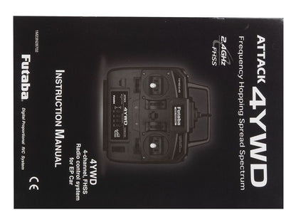 Futaba Attack T4YWD Sender 4-Kanal  Combo (2.4 GHz + FHSSR214FGE)_Artexio