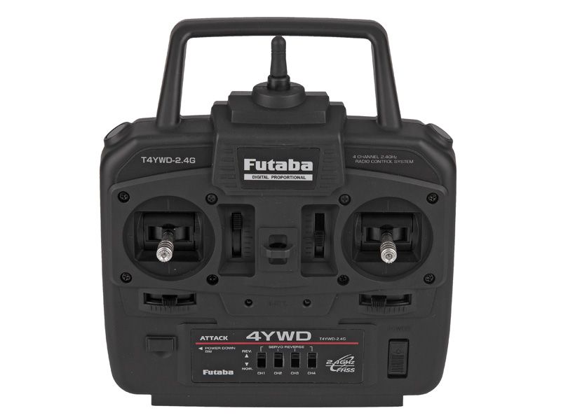 Futaba Attack T4YWD Sender 4-Kanal  Combo (2.4 GHz + FHSSR214FGE)_Artexio