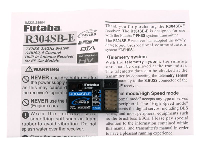Futaba R304SB-E Empfänger 2,4GHz T-FHSS Telemetrie