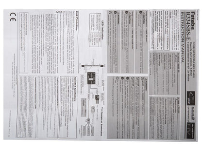 Futaba R334SBS-E Empfänger 2,4GHz T-FHSS SR Telemetrie