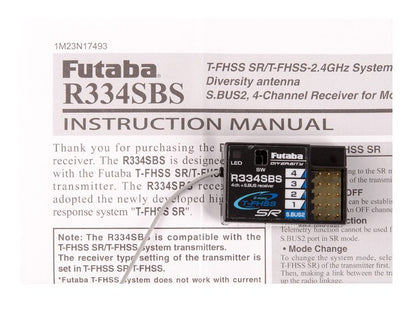 Futaba R334SBS Empfänger 2,4GHz T - FHSS SR Telemetrie