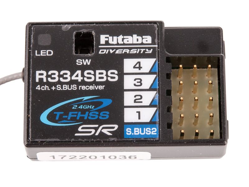 Futaba R334SBS Empfänger 2,4GHz T - FHSS SR Telemetrie