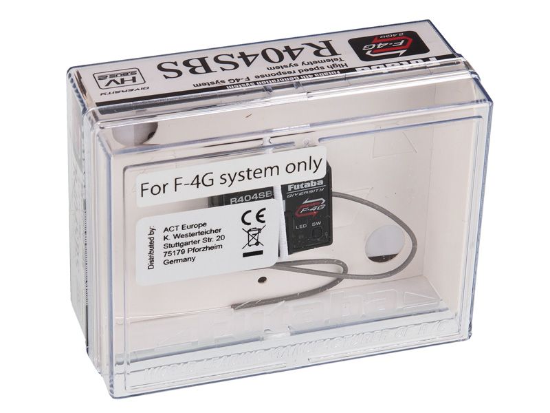 Futaba R404SBS Empfänger 2,4GHz F - 4G Telemetrie