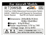 Futaba R7208SB Empfänger 2,4GHz FASSTest Dual RX Link