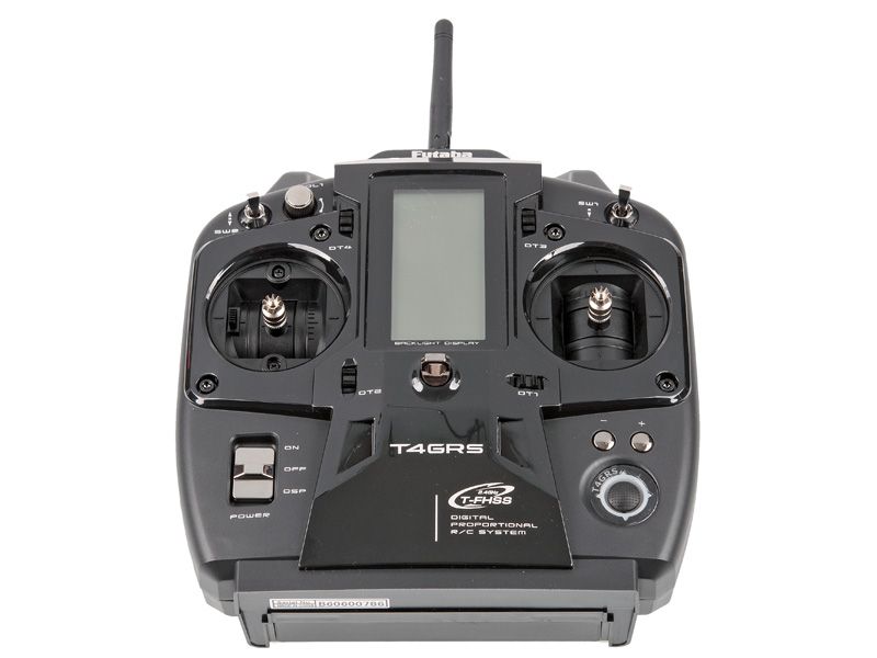 Futaba T4GRS Sender 4-Kanal # Combo (2.4GHz / R304SB) RC Sender + Empfänger