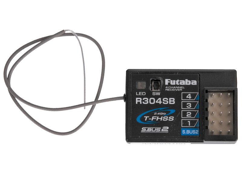 Futaba T4PM Plus Sender 4 - Kanal Combo  2.4GHz + T - FHSS + R304SB