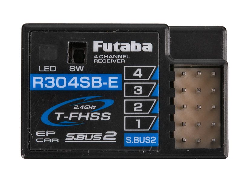 Futaba T4PM Plus Sender 4 - Kanal Combo  2.4GHz + T - FHSS + R304SB - E