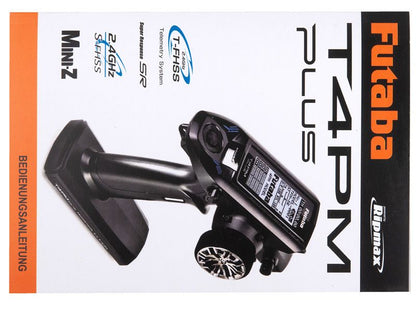 Futaba T4PM Plus Sender 4-Kanal Combo  2.4GHz + T - FHSS + R334SBS_Artexio