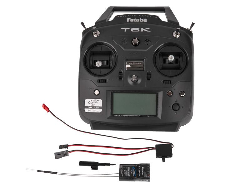 Futaba T6K V3S 8-Kanal # Combo (2.4GHz / R3008SB) 2.4GHz RC Sender + Empfänger