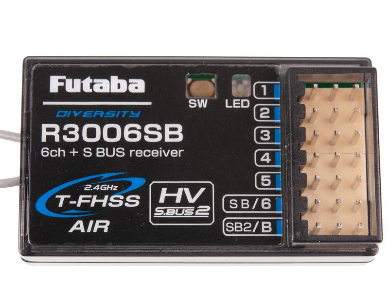 Futaba T6K V3S 8-Kanal  Combo (2.4GHz / R3008SB) 2.4GHz RC Sender + Empfänger_Artexio