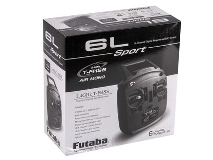Futaba T6L Sport 6-Kanal  Combo (2.4GHz / R3106GF) 2.4GHz RC Sender + Empfänger_Artexio
