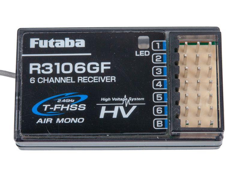 Futaba T6L Sport 6-Kanal  Combo (2.4GHz / R3106GF) 2.4GHz RC Sender + Empfänger_Artexio