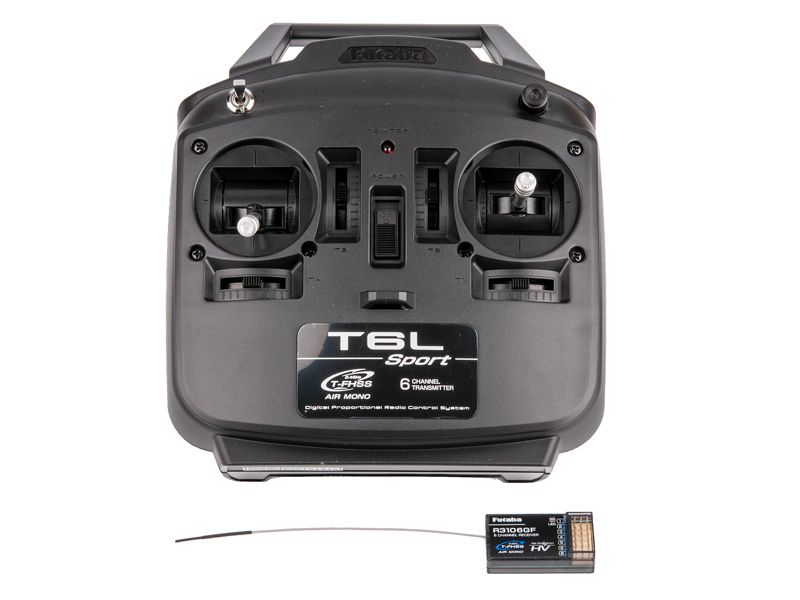 Futaba T6L Sport 6-Kanal  Combo (2.4GHz / R3106GF) 2.4GHz RC Sender + Empfänger_Artexio