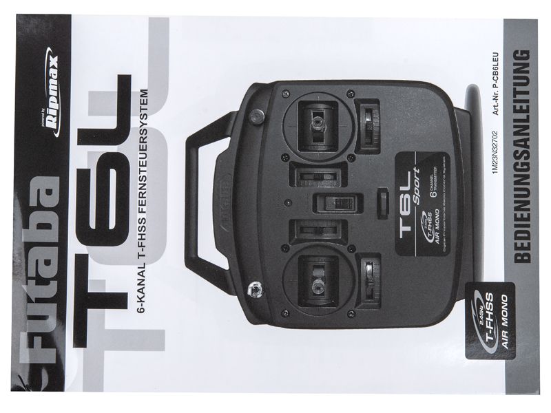 Futaba T6L Sport 6-Kanal  Combo (2.4GHz / R3106GF) 2.4GHz RC Sender + Empfänger_Artexio