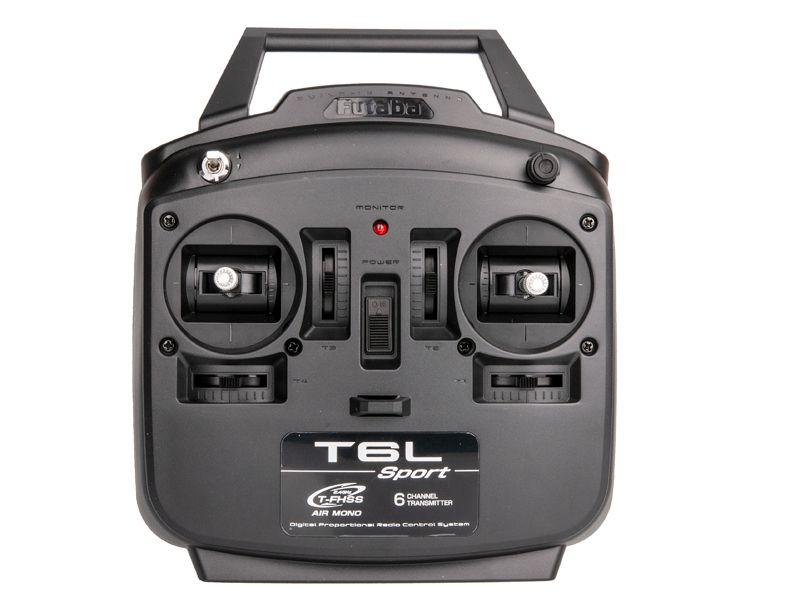 Futaba T6L Sport 6-Kanal # Combo (2.4GHz / R3106GF) 2.4GHz RC Sender + Empfänger