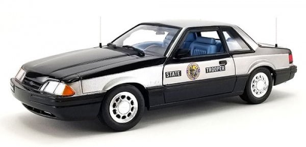 GMP/ACME Ford Mustang 5.0 SSP - North Carolina Highway Patrol State Trooper 1993 1:18 Modell