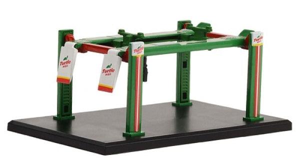 Greenlight Four-Post Lifts Series 5 - Turtle Wax 1:64 Modell