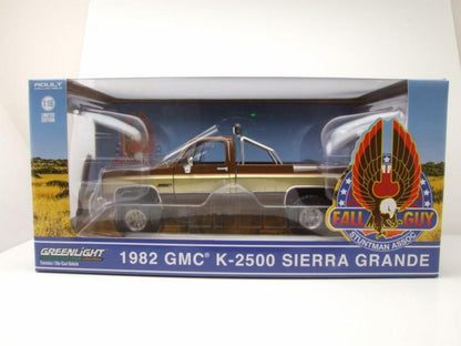 Greenlight GMC K - 2500 Sierra Grande Wideside Pickup - Fall Guy Stuntman Association - 1982 1:18 - Artexio