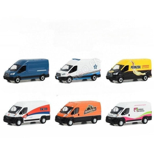 Greenlight Route Runners Series 5 (Set mit 6 Modellwagen) 1:64 Modelle