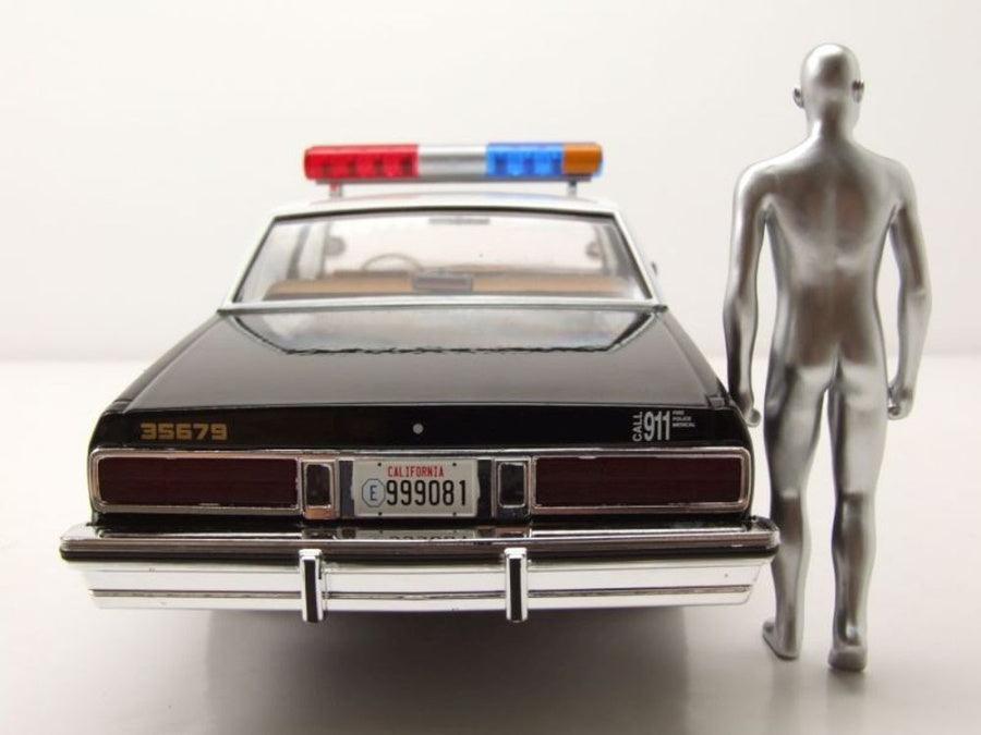 Greenlight Terminator 2: Judgment Day (1991) - 1987 Chevrolet Caprice Metropolitan Police with T 1:18 Modell - Artexio