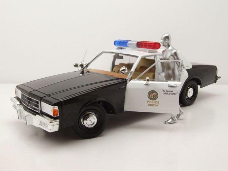 Greenlight Terminator 2: Judgment Day (1991) - 1987 Chevrolet Caprice Metropolitan Police with T 1:18 Modell - Artexio