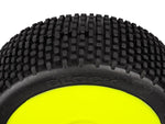 GRP 1:8 Buggy Komplettrad M20 BLOCK Felgendesign gelb in S25 Synthetic Compound Super Soft