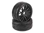 GRP 1:8 GT XB1 profile T03 REVO complete wheel Ultra Soft black