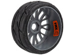 GRP 1:8 GT XM4 profile T03 REVO complete wheel soft-medium gray "brand cup"