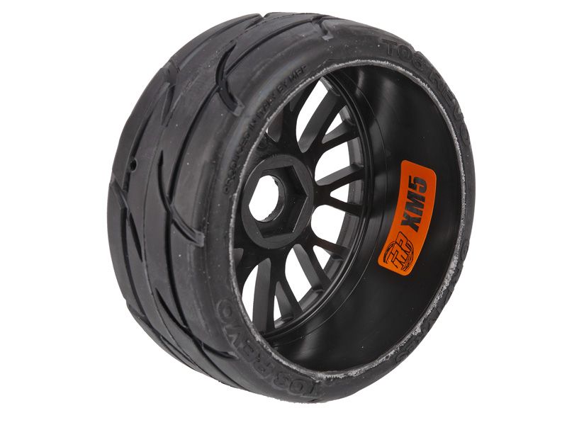 GRP 1:8 GT XM5 Profil T03 REVO Komplettrad Long - Medium schwarz