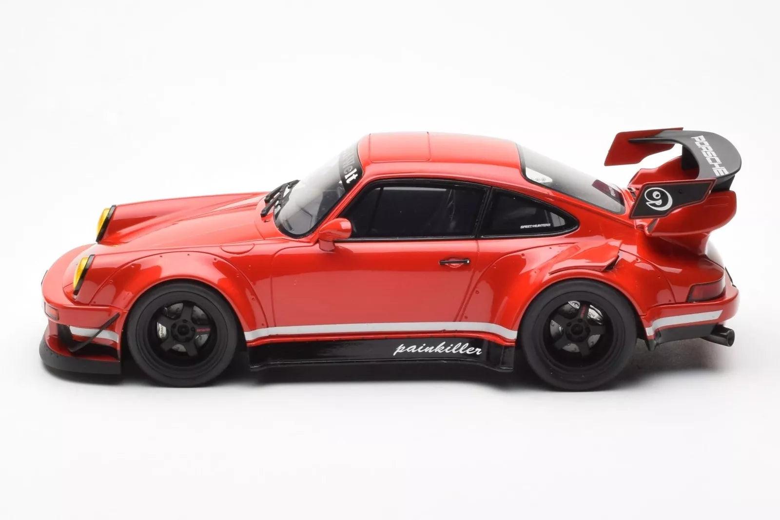 GT Spirit Porsche 911 (964) RWB Painkiller - Red 1:18 Modell - Artexio