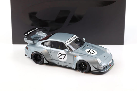 GT Spirit Porsche 911 (993) RWB Yuiitsumuni Silber 2024 1:18 Modell
