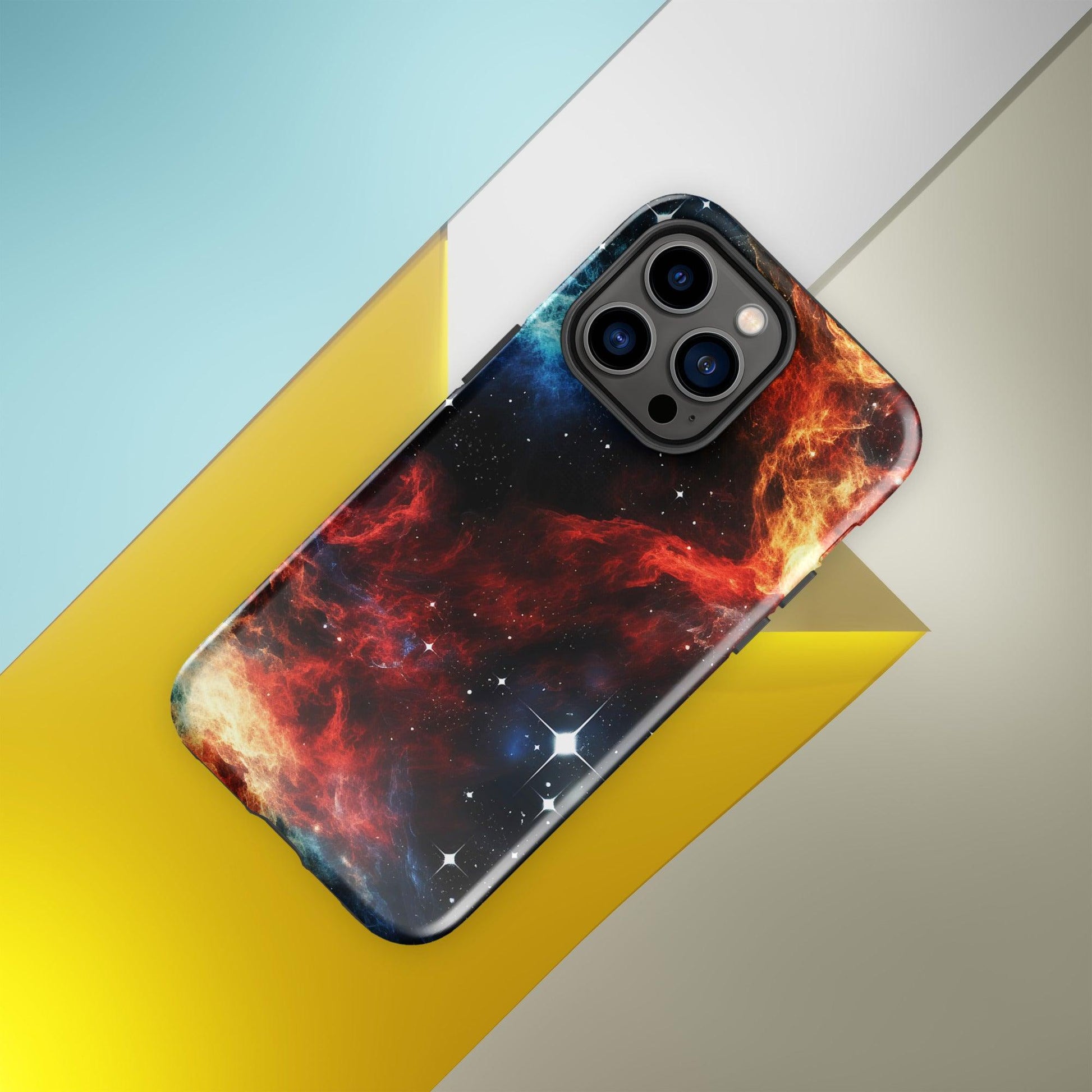 Hardcase iPhone® Handyhülle "Celestial Flames" - Artexio