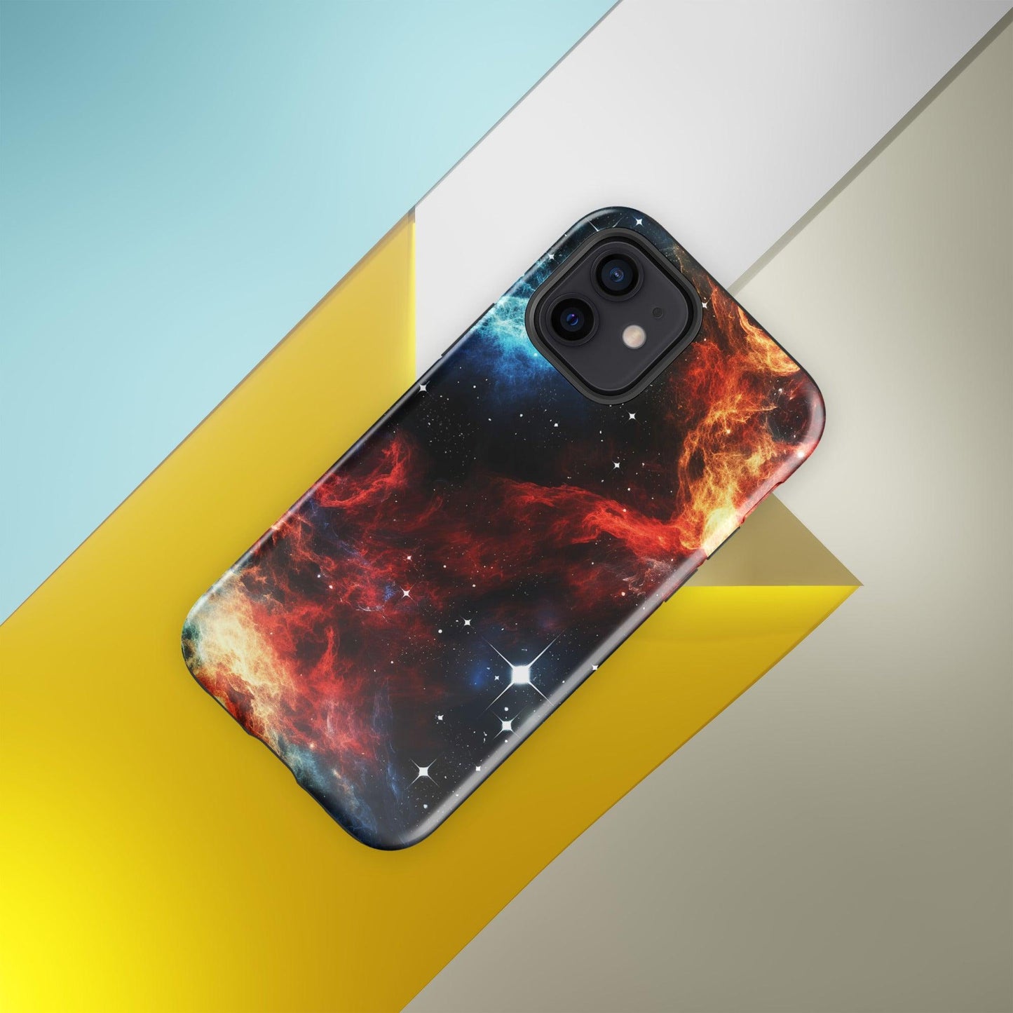 Hardcase iPhone® Handyhülle "Celestial Flames" - Artexio