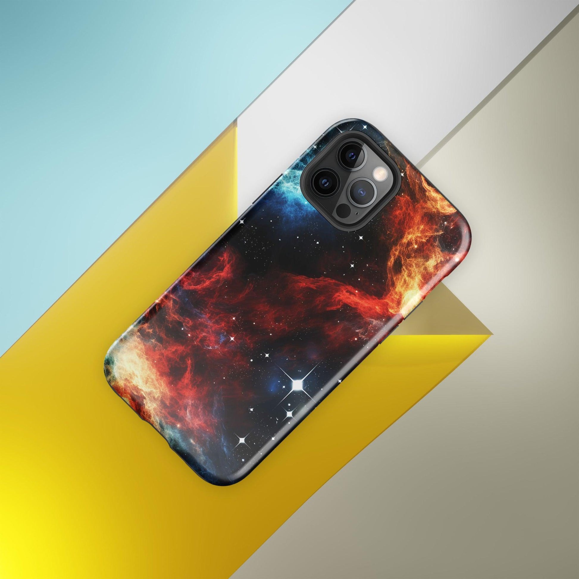 Hardcase iPhone® Handyhülle "Celestial Flames" - Artexio