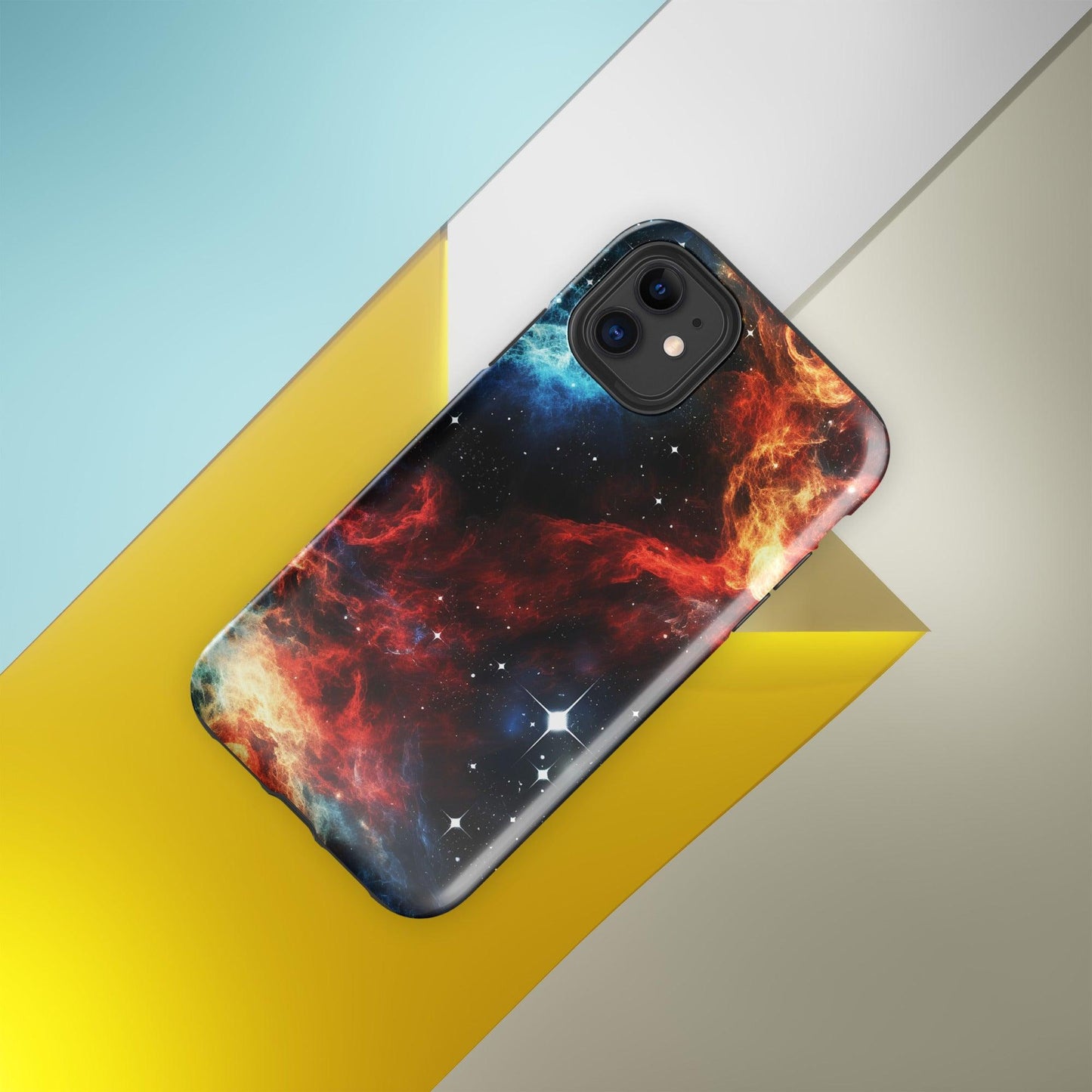 Hardcase iPhone® Handyhülle "Celestial Flames" - Artexio