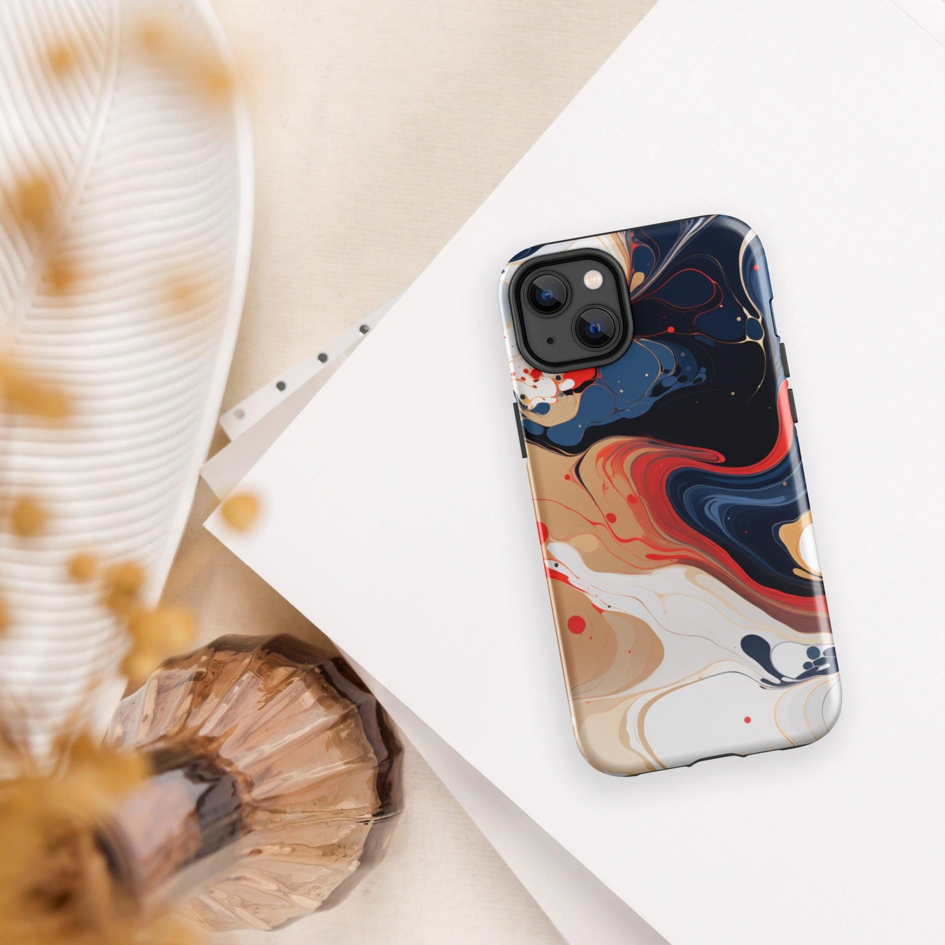 Hardcase iPhone® Handyhülle "Color Swirl" - Artexio