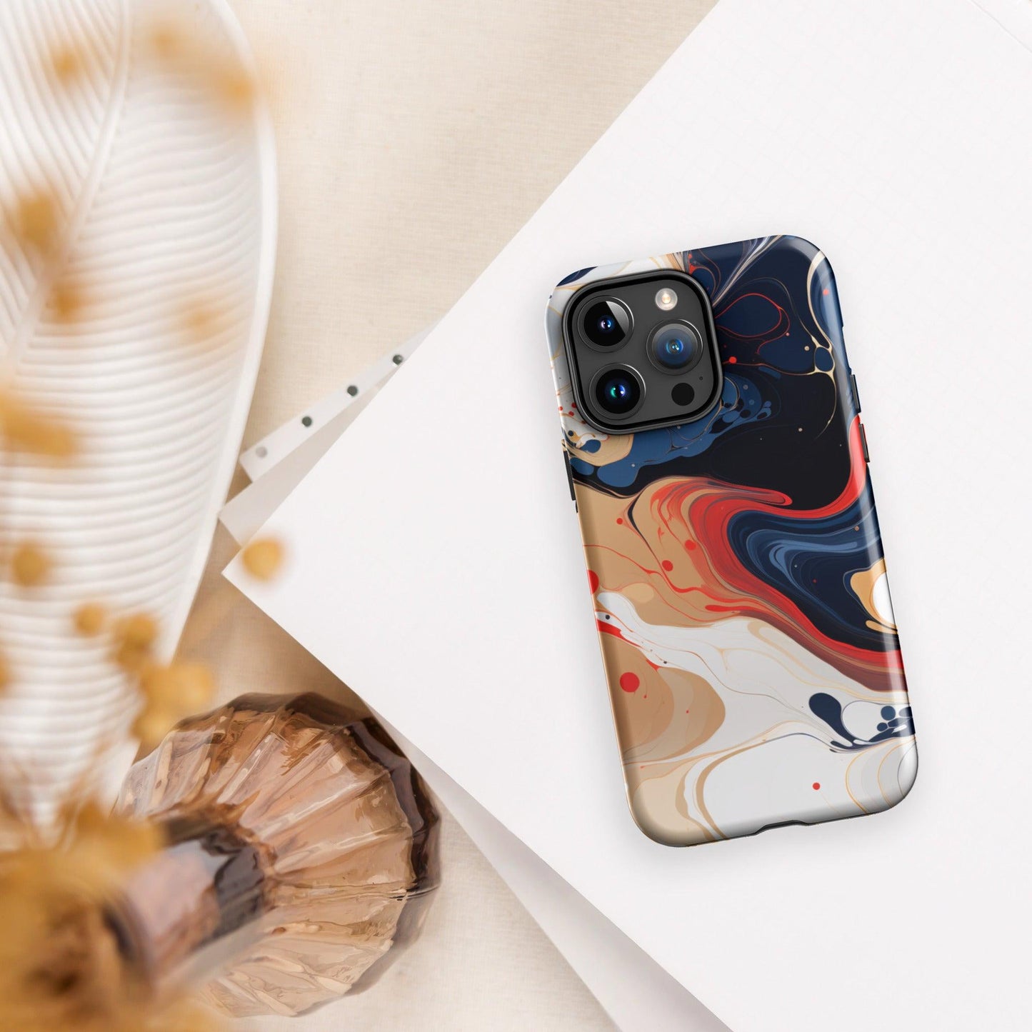 Hardcase iPhone® Handyhülle "Color Swirl" - Artexio