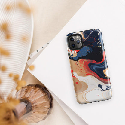 Hardcase iPhone® Handyhülle "Color Swirl" - Artexio